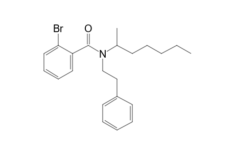 Benzamide, 2-bromo-N-(2-phenylethyl)-N-(2-heptyl)-