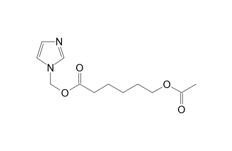 imidazol-1-ylmethyl 6-acetoxyhexanoate