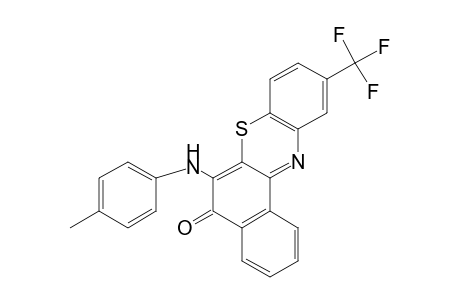 6-(p-toluidino)-10-(trifluoromethyl)-5H-benzo[a]phenothiazin-5-one