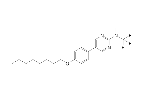 2-[Methyl(trifluoromethyl)amino]-5-(4-octyloxyphenyl)pyrimidine