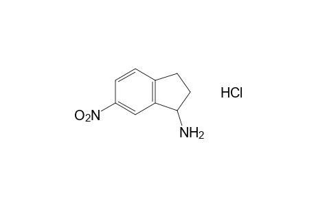 6-nitro-1-indanamine, hydrochloride