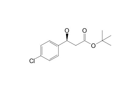 (3S)-3-(4-chlorophenyl)-3-hydroxy-propionic acid tert-butyl ester