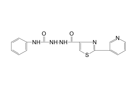 4-phenyl-1-{[2-(3-pyridyl)-4-thiazolyl]carbonyl}semicarbazide
