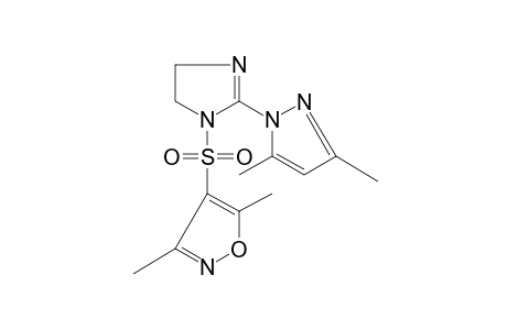 1-[(3,5-dimethyl-4-isoxazolyl)sulfonyl]-2-(3,5-dimethylpyrazol-1-yl)-2-imidazoline