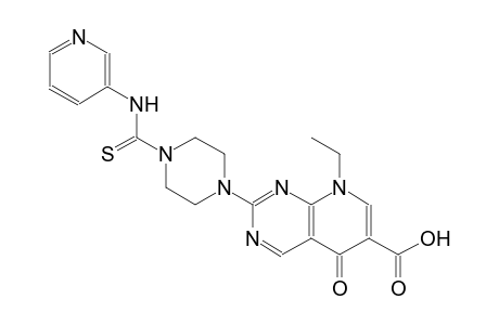 pyrido[2,3-d]pyrimidine-6-carboxylic acid, 8-ethyl-5,8-dihydro-5-oxo-2-[4-[(3-pyridinylamino)carbonothioyl]-1-piperazinyl]-