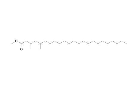 Tricosanoic acid, 3,5-dimethyl-, methyl ester, (R*,R*)-