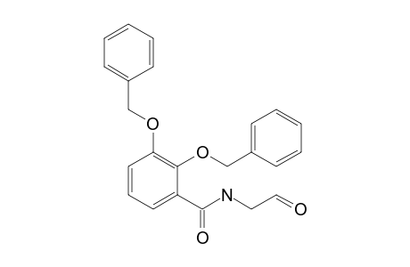 N-Formylmethyl 2,3-dibenzoxybenzamide