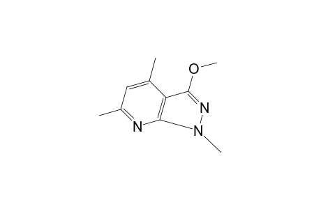 3-methoxy-1,4,6-trimethyl-1H-pyrazolo[3,4-b]pridine