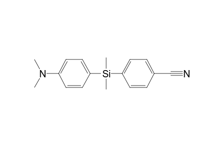 (4-CYANOPHENYL)-[4'-(DIMETHYLAMINO)-PHENYL]-DIMETHYLSIALNE