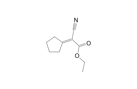 alpha-cyano-delta1,square-cyclopentaneacetic acid, ethyl ester