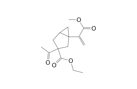 Methyl 2-[3-Acetyl-3-(ethoxycarbonyl)bicyclo[3.1.0]hex-1-yl]propenoate