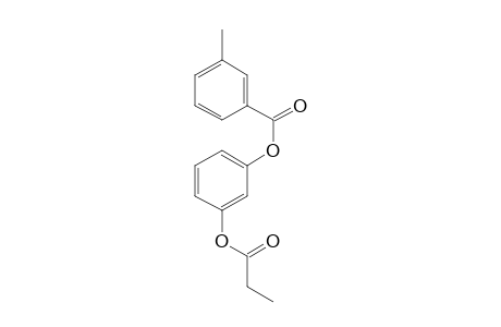 1,3-Benzenediol, o-propionyl-o'-(3-methylbenzoyl)-