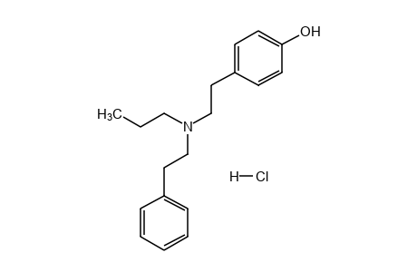 p-[2-(phenethylpropylamino)ethyl]phenol, hydrochloride