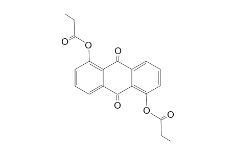 (9,10-Dioxo-5-propanoyloxy-1-anthryl) propanoate