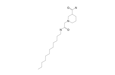 3-carbamoyl-N-dodecyl-1-piperidineacetamide