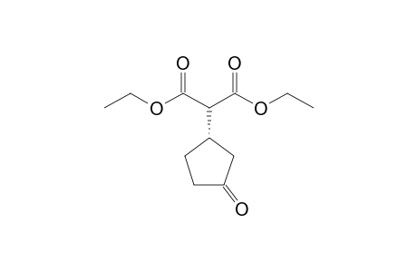 2-[(1S)-3-ketocyclopentyl]malonic acid diethyl ester