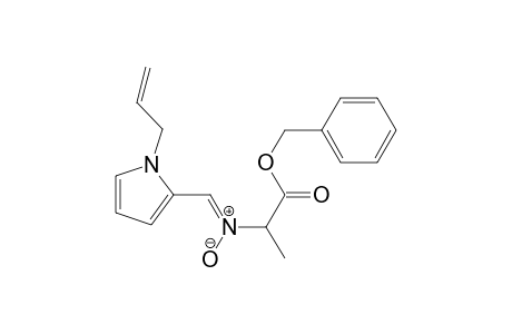 Benzyloxycarbonylethylamine, N-(1-Allyl-2-pyrrolyl)methylene, N-oxide