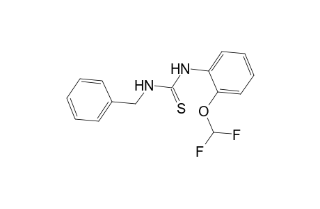 N-benzyl-N'-[2-(difluoromethoxy)phenyl]thiourea