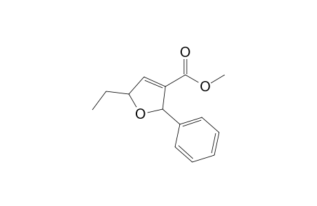 Methyl (2SR,5RS)-5-ethyl-2-phenyl-2,5-dihydro-3-furancarboxylate