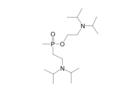 (2-Diisopropylaminoethyl) methylphosphonite, o-(2-diisopropylaminoethyl)-