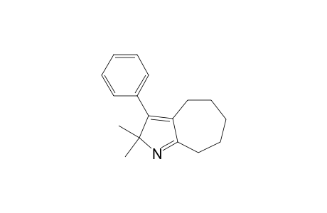 Cyclohepta[b]pyrrole, 2,4,5,6,7,8-hexahydro-2,2-dimethyl-3-phenyl-