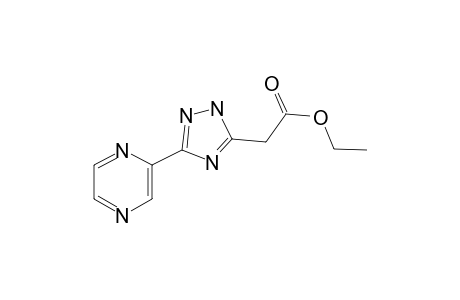 Ethyl 2-[3-(pyrazin-2-yl)-1H-1,2,4-triazol-5-yl]acetate