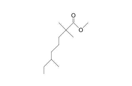 2,2,6-Trimethyl-octanoic acid, methyl ester