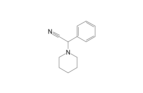 1-Piperidineacetonitrile, .alpha.-phenyl-