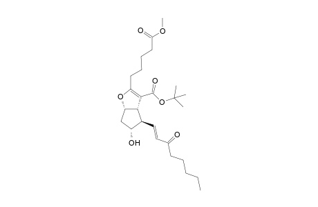 Methyl 7-tert-Butoxycarbonyl-6,9-epoxy-11-hydroxy-15-oxo-6,13-prostadienoate