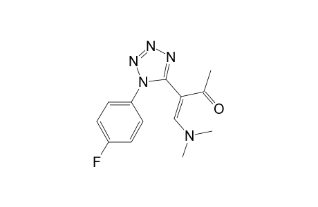 (Z)-4-(dimethylamino)-3-[1-(4-fluorophenyl)-1,2,3,4-tetrazol-5-yl]but-3-en-2-one