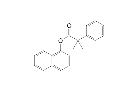 1-Naphthyl 2-methyl-2-phenyl-propanoate