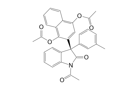 [4-acetoxy-3-[(3S)-1-acetyl-3-(m-tolyl)-2-oxo-indolin-3-yl]-1-naphthyl] acetate