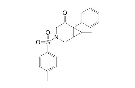 7-Methyl-6-phenyl-3-tosyl-3-azabicyclo[4.1.0]heptan-5-one