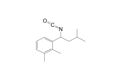 1-(1-Isocyanato-3-methyl-butyl)-2,3-dimethyl-benzene