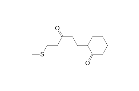Cyclohexanone, 2-[5-(methylthio)-3-oxopentyl]-