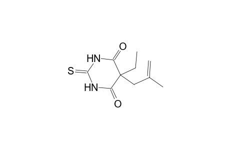 5-ethyl-5-(2-methylallyl)-2-thiobarbituric acid