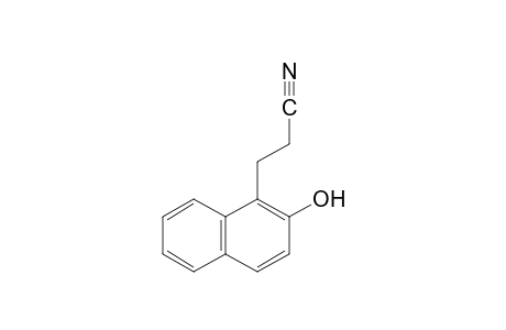 2-Hydroxy-1-naphthalenepropionitrile