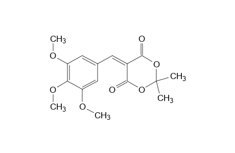(3,4,5-trimethoxybenzylidene)malonic acid, cyclic isopropylidene ester