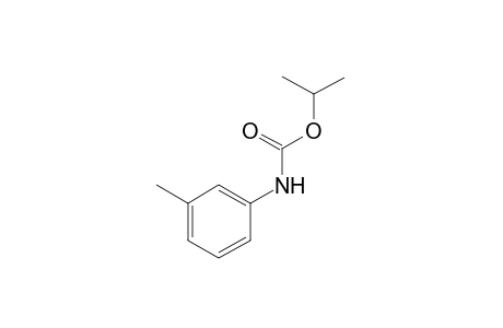 m-methylcarbanilic acid, isopropyl ester