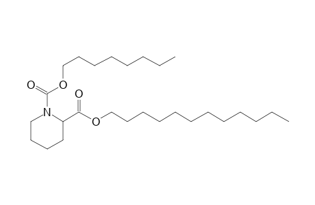 Pipecolic acid, N-octyloxycarbonyl-, dodecyl ester