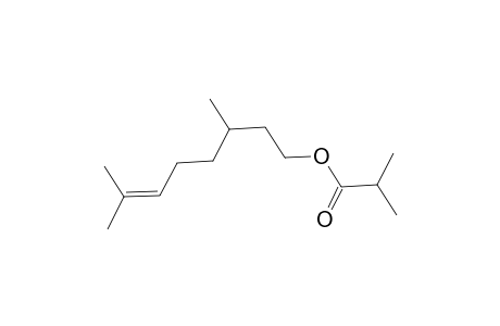 3,7-Dimethyl-6-octen-1-ol isobutyrate