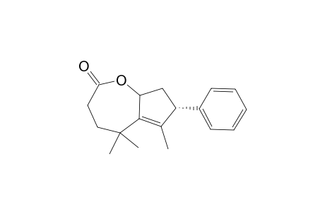 (8aSR)-7-Phenyl-5,5,6-trimethyl-3,4,5,7,8,8a-hexahydrocyclopenta[b]oxepin-2-one