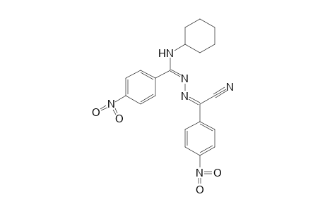 N-cyclohexyl-p-nitrobenzamide, azine with (p-nitrophenyl)glyoxylonitrile