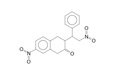 7-Nitro-3-(2-nitro-1-phenylethyl)-3,4-dihydro-2(1H)-naphthalenone