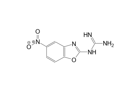 N-(5-nitro-1,3-benzoxazol-2-yl)guanidine