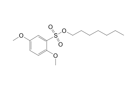 2,5-DIMETHOXYBENZENESULFONIC ACID, HEPTYL ESTER