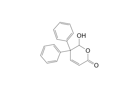 5,5-Diphenyl-6-hydroxy-5,6-dihydro-2H-pyran-2-one