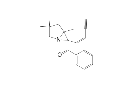 {6-(But-1'-en-3'-yn-6'-yl]-2,2,5-trimethyl-1-azabicyclo[3.1.0]hex-6-yl}-(phenyl)methanone