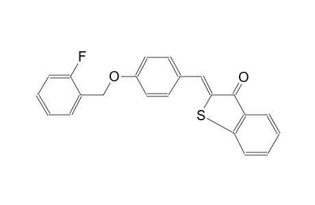 benzo[b]thiophen-3(2H)-one, 2-[[4-[(2-fluorophenyl)methoxy]phenyl]methylene]-, (2Z)-