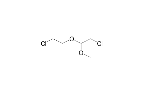 2-Chloranyl-1-(2-chloroethyloxy)-1-methoxy-ethane